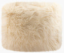 Hohenberg White Pouf