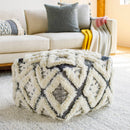 Michelbach Cream Pouf