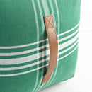 Schonbach Dark Green Pouf