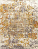 Du Quoin Modern Orange Area Rug