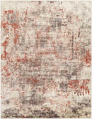 East Alton Modern Light Red Area Rug