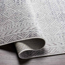 North Barrington Traditional Light Gray Area Rug