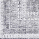 North Chicago Traditional Dark Gray Area Rug