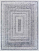 North Traditional Slate Gray Area Rug