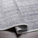 North Traditional Slate Gray Area Rug