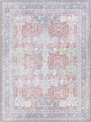 North Riverside Traditional Blush Washable Area Rug