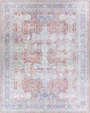 North Riverside Traditional Blush Washable Area Rug