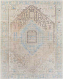 Oak Lawn Traditional Tan Washable Area Rug
