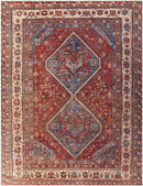 Union Hill Traditional Saffron Washable Area Rug