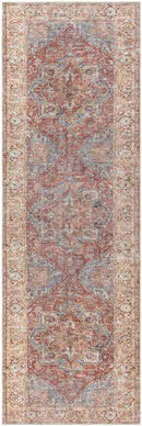 Villa Park Traditional Beige Washable Area Rug