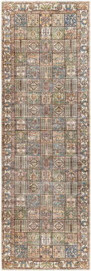 West Dundee Traditional Mocha Washable Area Rug