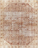 West Point Traditional Saffron Washable Area Rug