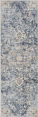 Tippecanoe Traditional Navy Area Rug
