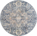 Tippecanoe Traditional Navy Area Rug