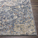 Tippecanoe Traditional Navy Area Rug