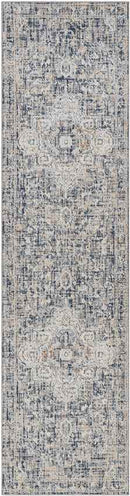 Jay Traditional Denim Area Rug