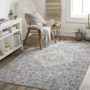 Jay Traditional Denim Area Rug