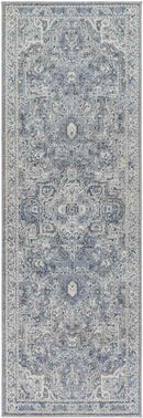 Jay Traditional Dark Blue Area Rug