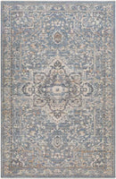 Jay Traditional Dark Teal Area Rug