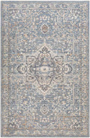 Jay Traditional Dark Teal Area Rug