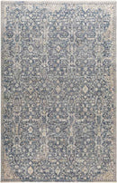 Blackford Traditional Navy Area Rug