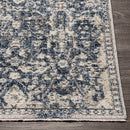 Blackford Traditional Navy Area Rug