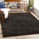 Abraham Modern Black Area Rug