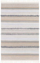 Mount Carroll Global Light Gray Area Rug