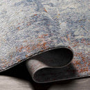 Rapids Modern Light Gray Area Rug