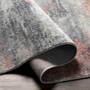 Ridge Farm Modern Coral Area Rug