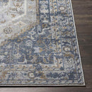 Elisa Traditional Dark Blue Area Rug