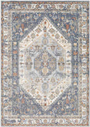 Elisa Traditional Denim Area Rug
