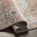 Round Lake Park Traditional Light Brown Area Rug