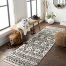 East Dundee Global Charcoal Area Rug