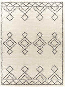 East Moline Global Cream Area Rug