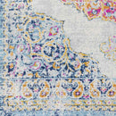 Donna Traditional Light Blue Area Rug