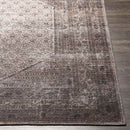 Hayri Traditional Dark Red Washable Area Rug