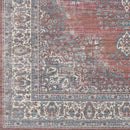 Matthews Traditional Tan Washable Area Rug