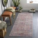 Medaryville Traditional Blush Washable Area Rug