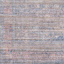 St Joe Traditional Dark Brown Washable Area Rug