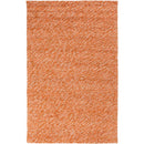 Busra Modern Orange/Beige Area Rug