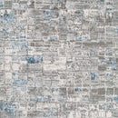 Ozgur Modern Teal Area Rug