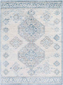 New Salem Traditional Dark Blue Area Rug