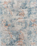 Jasmine Modern Aqua Area Rug