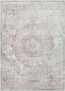 Jerry Traditional Brick Red Area Rug