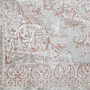 Jerry Traditional Brick Red Area Rug