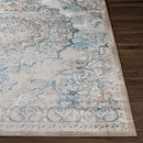 Jerry Traditional Denim Area Rug