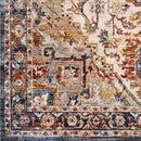 Willow Springs Traditional Burnt Orange Area Rug