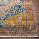 Leavenworth Traditional Burnt Orange Area Rug