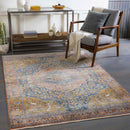 Leavenworth Traditional Burnt Orange Area Rug